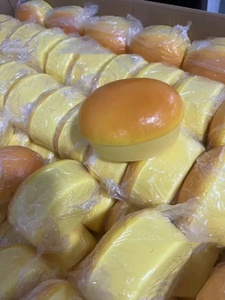 ขนมปังฮาวายแบบเด้งช้า PU ของเล่นบีบคลายเครียดแบบเด้งช้า ของเล่นบีบขนมปังเนื้อนุ่ม - Product Image 3