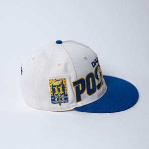 Topi Trucker Custom Print Leopard Sporty Bordir Snapback 5 6 Panel Terstruktur 100% Katun Model Dad Hat Pinggiran Melengkung Topi Baseball - Product Image 4