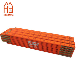 Tùy Chỉnh 2 Meter /200Cm 36 Inch 6 Chân Cam Bằng Gỗ Gấp Cai Trị Với Logo & Thương Hiệu In Đo Xây Dựng, Quà Tặng Khuyến Mãi - Product Image 2