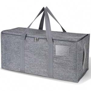 Sac de rangement pliable pour vêtements portable de haute qualité le plus populaire avec poignées pour l'organisation de la maison - Product Image 1