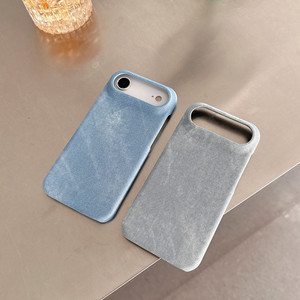 เคสโทรศัพท์ยีนส์เดนิมสีซักไร้กรอบสำหรับ <span class=keywords><strong>iPhone</strong></span> 17 16 15 <span class=keywords><strong>14</strong></span> 13 <span class=keywords><strong>PROMAX</strong></span> Plus ฝาครอบระบายความร้อนกันกระแทก - Product Image 5