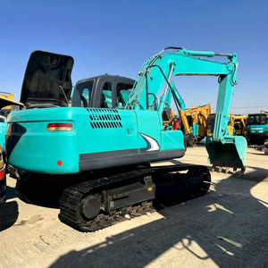 Excavadoras usadas de alta calidad, Kobelco SK130 SK75 de Japón, miniexcavadora usada de 13 toneladas, Kobelco de tamaño mediano, excavadora pequeña usada. - Product Image 1