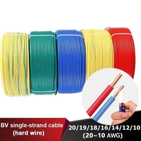 Elektrischer Draht 12 Gauge PVC Kupfer Haus draht 2,5mm Draht Elektrokabel Isoliertes blankes Kupfer Massiv oder Strang