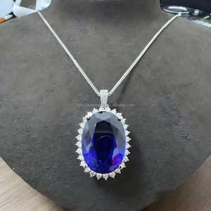 Высокое качество, Выращенный в лаборатории сапфировый камень, оптовая продажа, свободные драгоценные камни Королевского синего цвета для ювелирных изделий, сапфировое кольцо на заказ - Product Image 2