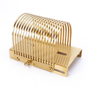 Support de découpe en acier inoxydable pour pommes de terre Hasselback, <span class=keywords><strong>mandoline</strong></span>, coupe-légumes, oignon, tomate pour barbecue, cuisine, cadeau pour maman cuisinier - Product Image 6