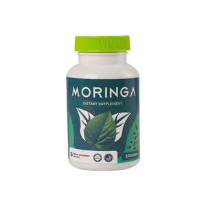 Enerji ve bağışıklık desteği için multivitamin ve minerallerde zengin % 100% bitkisel organik <span class=keywords><strong>Moringa</strong></span> özü tozu kapsülleri - Product Image 2