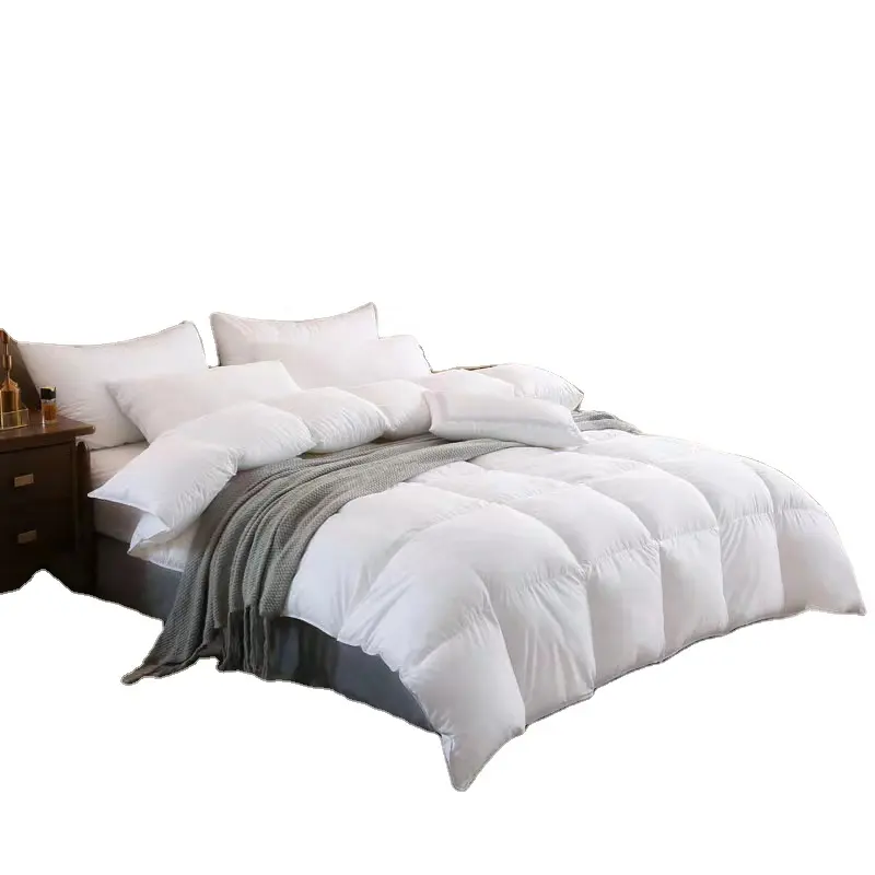 Wholesale King Size Comforter Sets Bedding Luxury Winter Duvet Quilt Goose Down Comforter