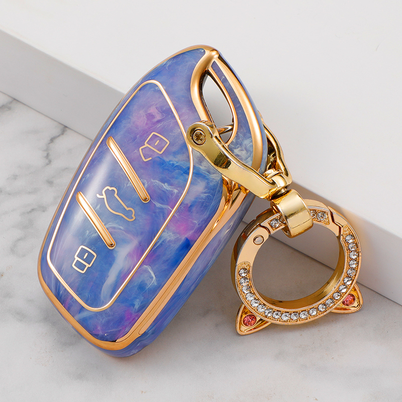 Purple+Key Ring