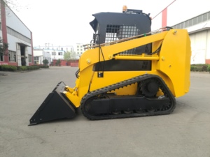 Mini-chargeuse compacte HTS65 approuvée par l'EPA, petite chargeuse sur chenilles pour la construction, la ferme et la cour - Product Image 5
