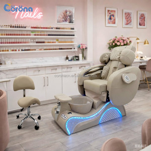 Salon Furniture Luxury Electric Pipeless Jet <strong>Pedicure</strong> <strong>Chair</strong> with Massage Function - Product Image 2
