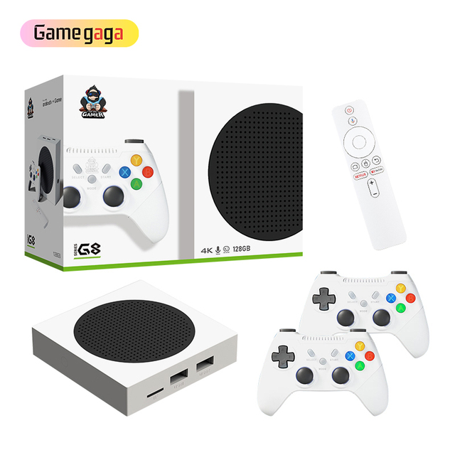 Ye G8 Game Console Dual System Android TV Game Box 2.4G/5G 60000+games Android 14 Video Gaming Console