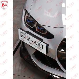 Alerón Delantero de Fibra de Carbono Seca Estilo Z-ART CT para BMW M3 <span class=keywords><strong>M4</strong></span> 2021+, Alerón Delantero de Fibra de Carbono Seca para G80 G81 G82 G83 M3 <span class=keywords><strong>M4</strong></span> - Product Image 5