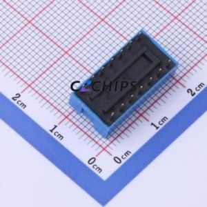 KH-BM2.54B-7P DIP Switch Through hole Component (THT) Switch 7 2.54mm Blue - Product Image 2