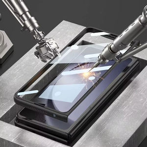 Fundas DE PROTECCIÓN DE PANTALLA integradas con película de diseño de hoja ultrafina para Samsung <span class=keywords><strong>Z</strong></span> Fold6 cubierta a prueba de golpes de plástico duro - Product Image 2