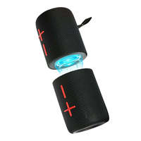 Kingstar 2-en-1 1200mAh 10W Enceinte portable magnétique TWS à son surround, étanche IPX6, double haut-parleur, Boombox pour Home Cinéma