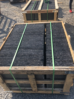 Tuiles de toit en ardoise noire naturelle imperméables pour villa, tuiles de toiture en ardoise durables de haute qualité pour toitures résidentielles et commerciales