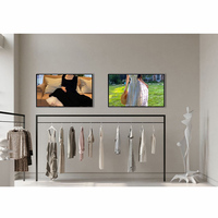 Makyaj mağazalarında 65 inç Lcd reklam ekranları, alışveriş merkezi mağazalarında Video tanıtım reklam makineleri