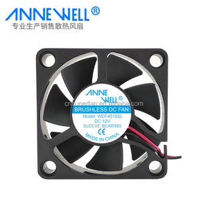 Sistemas de <span class=keywords><strong>control</strong></span> industrial Ventilador de refrigeración de CC ultrasilencioso 45x45x10mm 12V/24V 4510 8000RPM Ventilador de gabinete de telecomunicaciones de flujo de aire grande de alta velocidad - Product Image 2