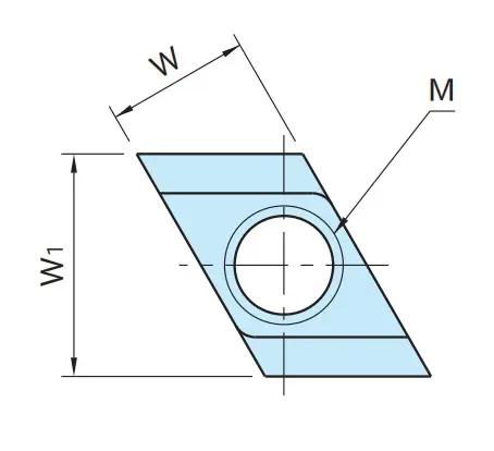 GXH Diamond T-Nut Stainless Steel Material with Zinc Finish DIN Standard Plain T-Nut