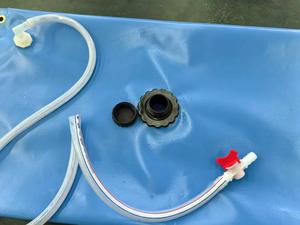 Transporteur d'eau de coffre de voiture de conteneur d'eau douce de camping de <span class=keywords><strong>60L</strong></span> avec le tuyau et la <span class=keywords><strong>vessie</strong></span> d'eau de robinet pour l'usage de ferme de jardin de randonnée de Camping - Product Image 5