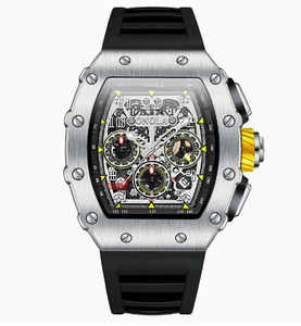 Reloj de Cuarzo para Hombre ONOLA 6826, Cronógrafo de Moda, Acero Inoxidable, Resistente al Agua, Luminoso, Deportivo, Casual, Estilo Lujoso - Product Image 2