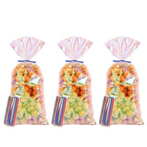 Hot-bán tùy chỉnh cầu vồng Holographic Cookie kẹo quà tặng bao bì túi đầy màu sắc kẹo Túi - Product Image 2