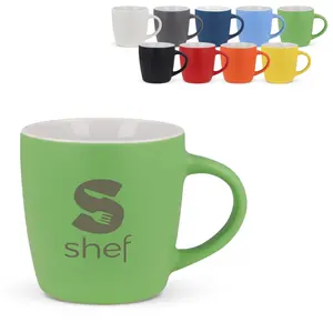 Tazza in ceramica opaca 250ml personalizzabile per merchandising - Product Image 1