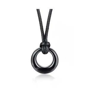 Nouveau Collier Urne Cercle de Vie en Acier Inoxydable, Pendentif Bouteille de Parfum Ouvrable, Bijou Commémoratif pour Cendres d'Animaux ou Humains - Product Image 6