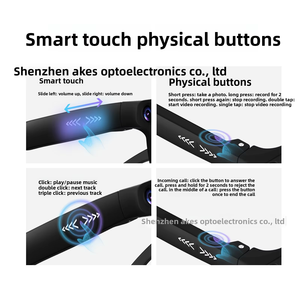 Assistente AI, Traduzione in tempo reale di chiamate telefoniche, Occhiali intelligenti impermeabili IPX4, Occhiali da sole, Fotocamera e <span class=keywords><strong>Traduttore</strong></span> AI video - Product Image 3