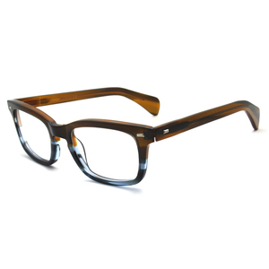 Lunettes pour hommes, verres anti-lumière bleue, acétate, lunettes de vue pour hommes, montures de lunettes optiques de haute qualité, lunettes bloquant la lumière bleue pour hommes - Product Image 2