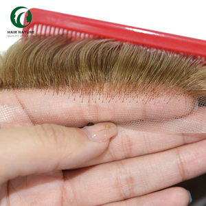 Parrucca MT11 all'ingrosso di alta qualità con capelli Remy cinesi <span class=keywords><strong>per</strong></span> <span class=keywords><strong>donna</strong></span>, mono top con pizzo frontale francese, toupet e extension <span class=keywords><strong>per</strong></span> capelli - Product Image 6