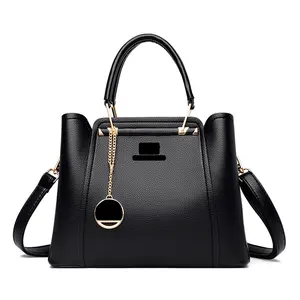 New Fashion Trendy Tassel Handbags Luxury Pu Leather Bolsos Cross-body Bag Women Magnetic Handbags