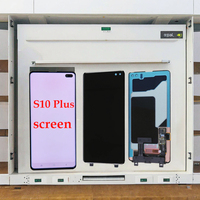 Écran LCD d'origine S10 Plus avec cadre, écran de 6,7 pouces, garantie de 6 mois pour S8/S9/S10