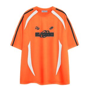 T-Shirt Homme Graphique Surdimensionné en Coton Bio Été Décontracté Vintage Streetwear Solide Motif Sublimation Transfert Loose Fit Top - Product Image 5