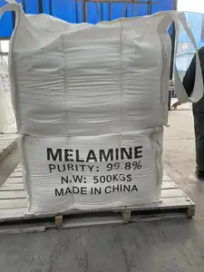 Chinesischer Hersteller Melamin pulver 99,8% Min mit bestem Preis CAS 108-78-1 Zum Verkauf zu niedrigem Preis erhältlich