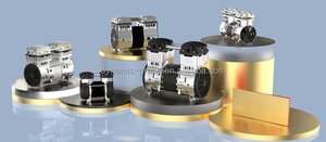 550W 22L diş tıbbi sessiz hava kompresörü <span class=keywords><strong>120PSI</strong></span> yağsız sessiz hava pompası 110V/220V çelik Tank hava kompresörü - Product Image 5