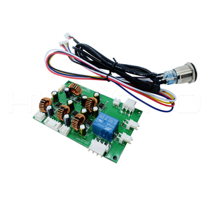 Hytepro บอร์ด PCB ฮับชาร์จ USB H68ไฟ5V พร้อมไฟ LED และสวิตช์สำหรับอุปกรณ์เสริมดิจิตอลและประกอบวงจร - Product Image 2