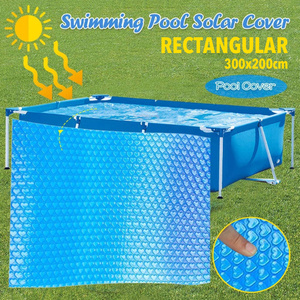 Cubierta Solar para Piscina de HDPE/LDPE de 500 Micras, Manta de Burbujas para Piscina, Retención de Calor, Estabilizada contra Rayos UV, Venta al Por Mayor, Tamaño Personalizado, Proveedor de Fábrica - Product Image 3
