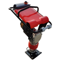 Pilon compacteur portatif à performance optimale pour le compactage du sol, moteur essence GX160, efficace