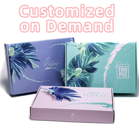 Cajas de Cartón Corrugado con Recubrimiento UV, Impresas, de Lujo, Ecológicas, Hechas con Materiales Reciclados, para Envíos y Suscripciones
