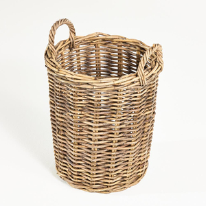 ตะกร้าหวายในร่มกลางแจ้งสไตล์เรียบง่ายดีไซน์ตามสั่งสินค้าขายดีในครัว - Product Image 1