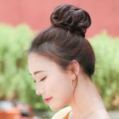 Gopchang Perruque-guk Shit Hair Self-Wig-up avec 9A Grade 36-38 Inch Length Options HD Transparent Lace 99J Hair Color - Product Image 1