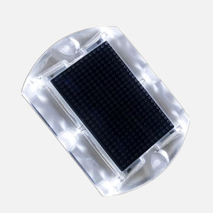 Бестселлер, пластиковый корпус из АБС-пластика IP68, СВЕТОДИОДНЫЙ дорожный габаритный фонарь для безопасности дорожного покрытия, фары-маркеры на солнечной батарее - Product Image 4