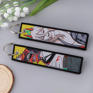 พวงกุญแจปักลายการ์ตูนอนิเมะ <span class=keywords><strong>Chainsaw</strong></span> <span class=keywords><strong>Man</strong></span> แบบถักทอ ลาย Pochita - Product Image 2