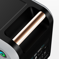 OMMO 2400w tragbare centrale électrique lifepo4 charge de batterie système d'énergie domestique centrale électrique générateur solaire portable