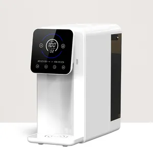 स्मार्ट त्वरित हीटिंग 75GPD आरओ पानी शुद्ध घर उपयोग/नि: शुल्क स्थापना की गति-गर्म डेस्कटॉप पानी निकालने की मशीन के साथ फिल्टर