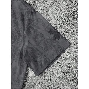 T-shirt camouflage personnalisé pour homme, manches courtes, imprimé feuille d'érable, style vintage, hauts d'été, streetwear - Product Image 5