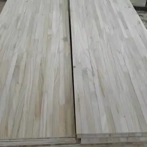 China Pao Tong Hoge Kwaliteit Massief Paulownia Hout Board Voor Maken Paulownia Meubels