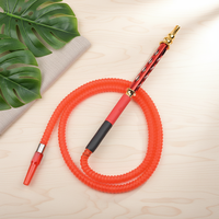 Tuyau de chicha sculpté unique de qualité supérieure, 180 cm, flexible, ondulé, universel, accessoires de fumage, vente en gros