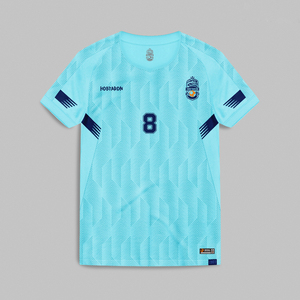 HOSTARON Set Personalizzato di Uniformi da Calcio in 100% Poliestere, Maglia da Calcio Retrò, Completo Sportivo Personalizzato - Product Image 2